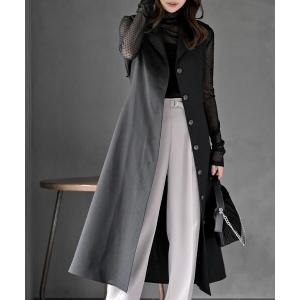 ワンピース オープンカラージレワンピース