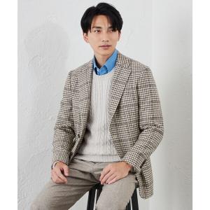 ジャケット テーラードジャケット 無染色ツイードジャケット メンズ
