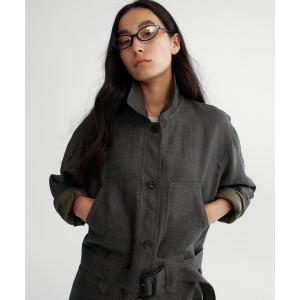 コート アウター オーバーサイズ ミリタリージャケット レディース