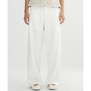 ワイドパンツ パンツ サイドステッチワイドパンツ レディース