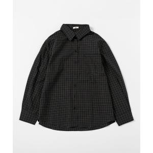 ブラウス シャツ レギュラーカラーチェックシャツ レディース