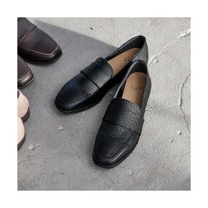 ローファー スクウェアローファー レディース