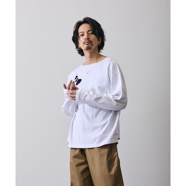 tシャツ グランジ 無地 長袖Tシャツ メンズ レディース