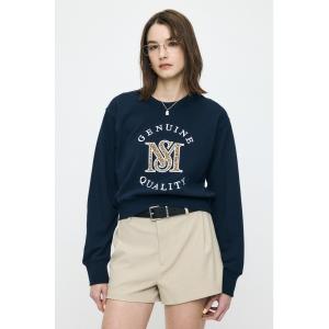 トレーナー スウェット 「26年SS新作」MOUSSY MONOGRAM LOGO スウェット レディース