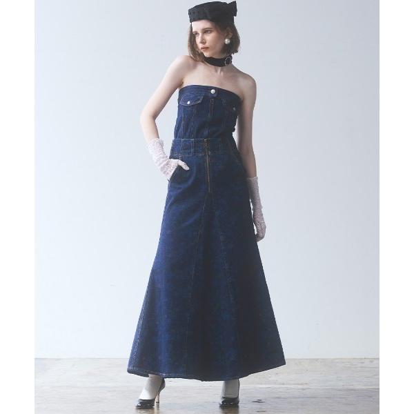 デニムスカート 「GISELe 4月号掲載」atelier SOMETHING　MERMAID SK...