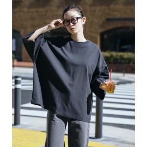 tシャツ CHOW DOWN/チャウダウン 限定展開 ビッグシルエット ワンポイント クルーネック Tシャツ / ワイドシルエット メンズ｜ZOZOTOWN Yahoo!店