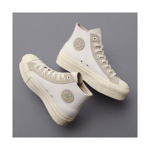 スニーカー 「直営店限定」LEATHER ALL STAR (R) LIFTED HI / レザー　オールスター　(R)　リフテッド　ＨＩ