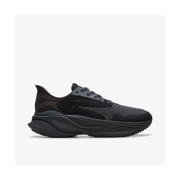 ウォーキングシューズ スニーカー Clarks Pace / メンズクラークスペース (ブラック) ...