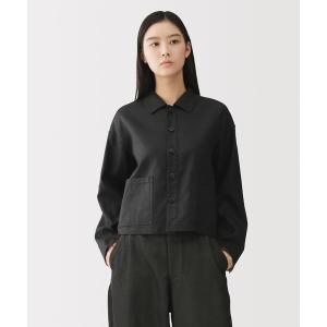 MUJI Labo ブルゾン アウター 「MUJI Labo」婦人 レーヨンコットン 襟