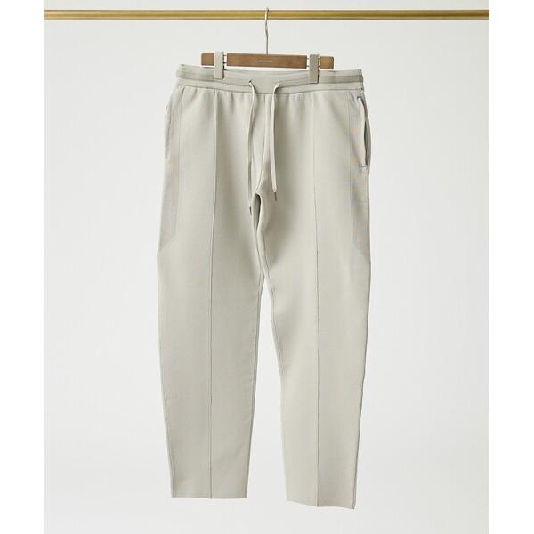 スラックス 「セットアップ対応」ドライバーズ ピンタック ニットパンツ メンズ