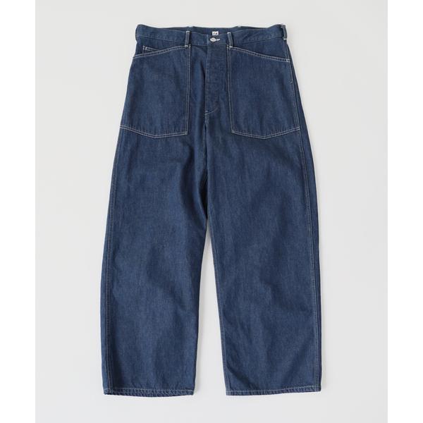 ワイドパンツ ジーンズ ETS.MATERIAUX(マテリオ) Denim US ARMY トラウザ...