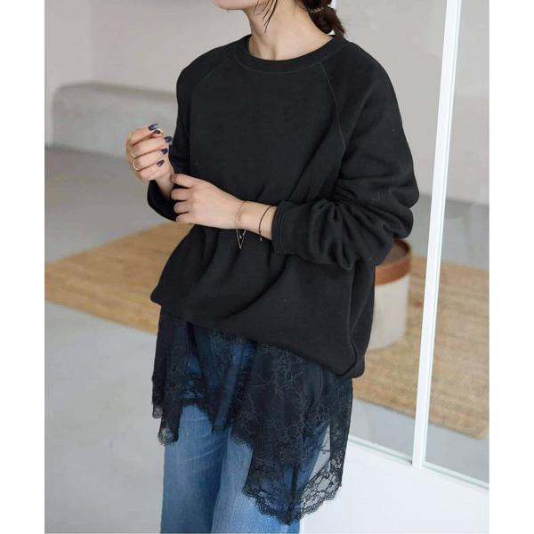 ニット セーター 「追加3」スムースオーバーニット レディース