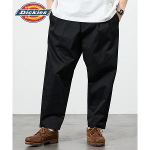 チノパン 限定展開 Dickies×FREAK'S STORE/ディッキーズ 別注 ワイドテーパードシルエット ツータック ワークパンツ メンズ