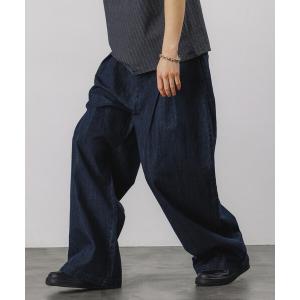ワイドパンツ チノパン 限定展開 Dickies×FREAK'S STORE ディッキーズ 別注 ワイドシルエット クロスタック ワークパンツ メンズ｜ZOZOTOWN Yahoo!店