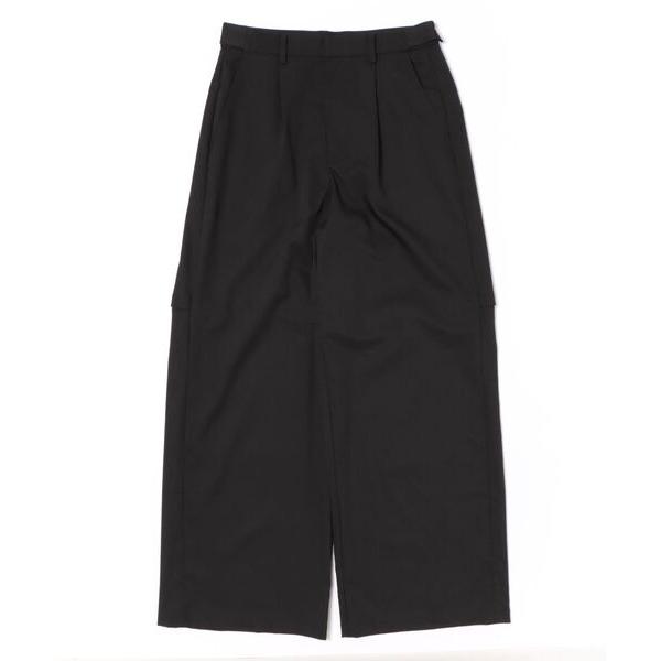 パンツ 「MIDVEIN」Back cut wid pants レディース