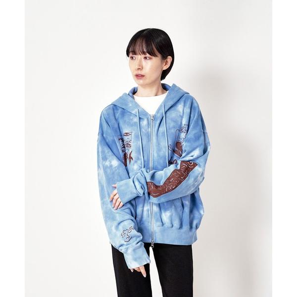 パーカー “SEA” norahi ジップパーカー レディース メンズ