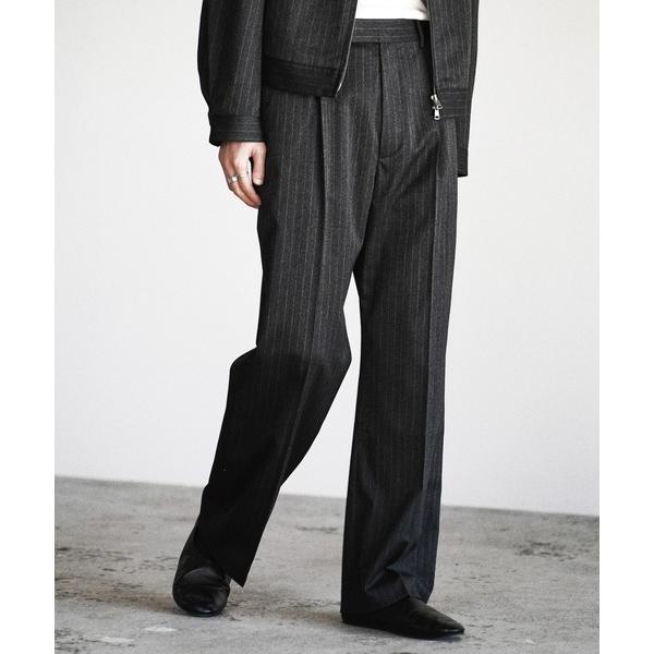 スラックス TECH WOOL GABARDINE STRAIGHT SLACKS 「SET-UP」...