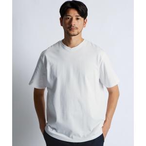 tシャツ シルキータッチ Vネック Tシャツ メンズ