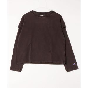 チャンピオン tシャツ CW-E403 LONG SLEEVE T-SHIRT レディース