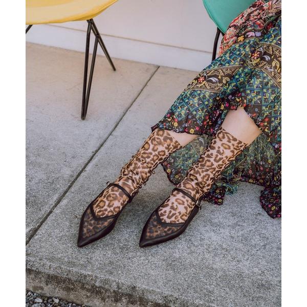 パンプス ポインテッドスリングバックパンプス