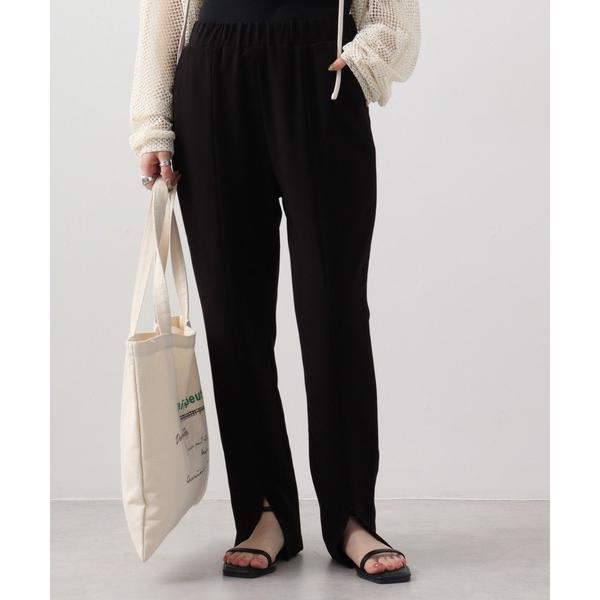 「FUNALIVE」 「Abanicos」スラックス LL ブラック レディース