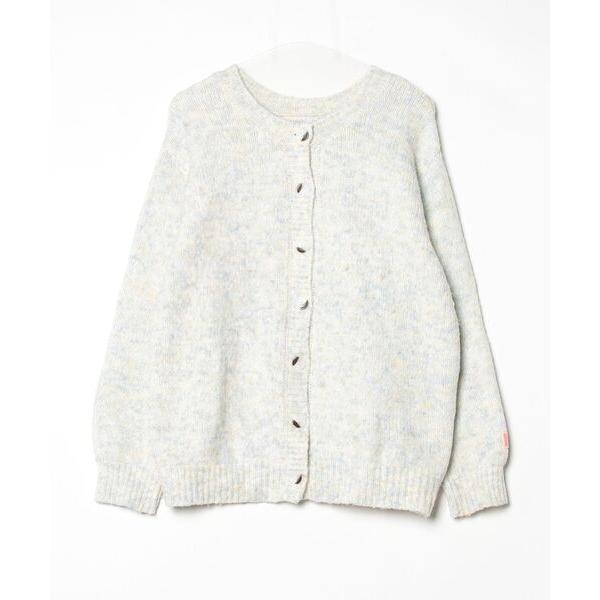 「Java」 ニットカーディガン MEDIUM イエロー レディース