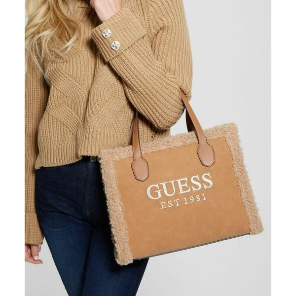 「Guess」 2WAYバッグ ONE SIZE ブラウン レディース