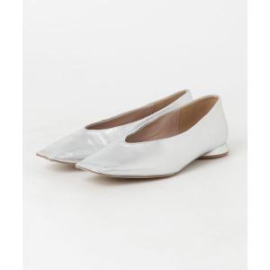 「Mazell」 パンプス 38 シルバー レディース