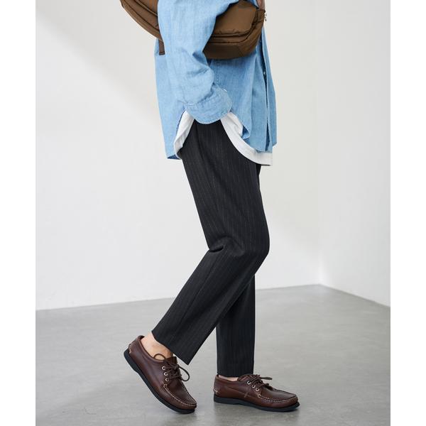 「FRAMeWORK」 スラックス 40 ネイビー レディース