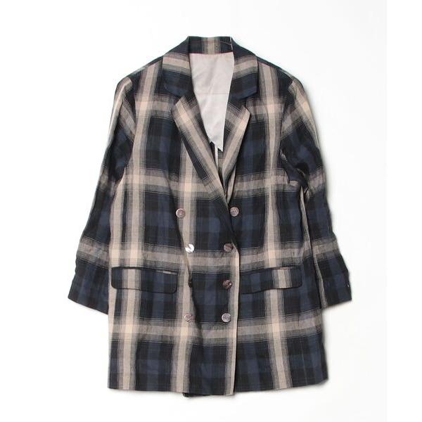 「Eimee Law」 テーラードジャケット 38 ブルー レディース