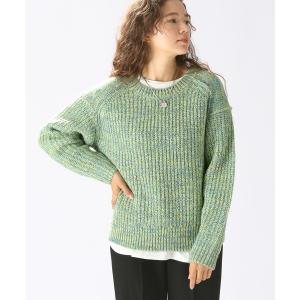 「niko and...」 長袖ニット MEDIUM グリーン レディース