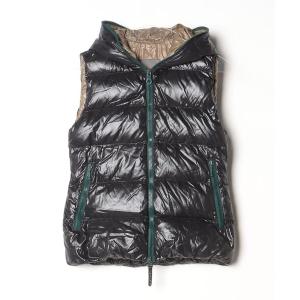 「DUVETICA」 ダウンベスト 40 ブラック メンズ