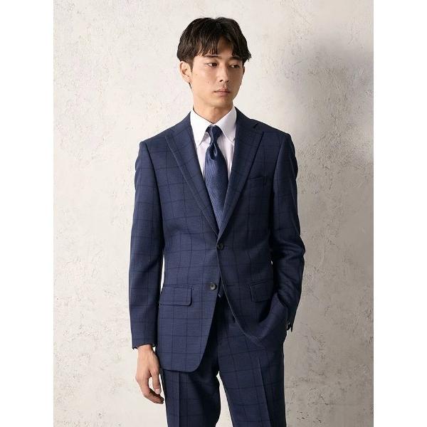 「Perfect Suit FActory」 スーツ A5 ネイビー メンズ
