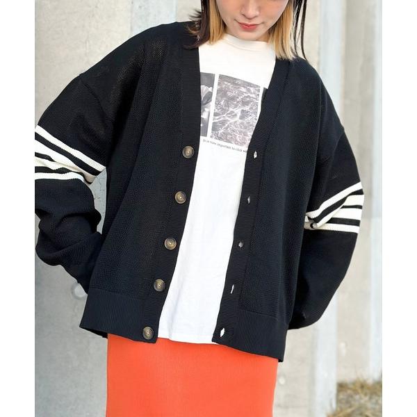 「Java」 ニットカーディガン MEDIUM ブラック メンズ