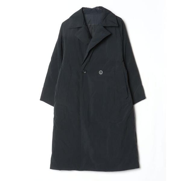 「NANO universe」 チェスターコート S ブラック レディース