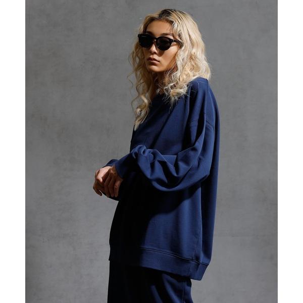 「paradigm」 スウェットカットソー LARGE ネイビー メンズ