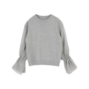 「titivate」 長袖ニット M グレー レディース