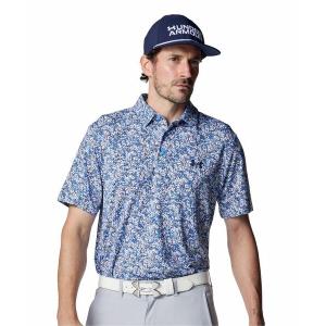 ポロシャツ UAプレーオフ3.0 プリント ポロ（ゴルフ/メンズ） メンズ