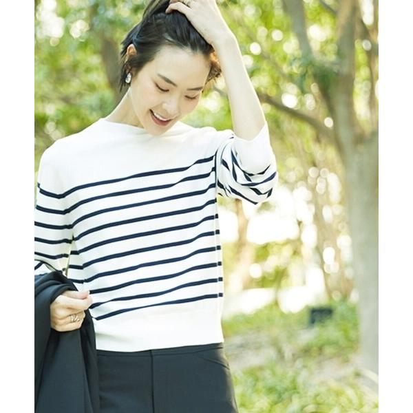 ニット セーター ホールガーメント(R)ボトルネックニット レディース