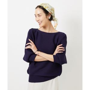 ニット セーター 「定番人気」ホールガーメント(R)ドルマンスリーブニット レディース