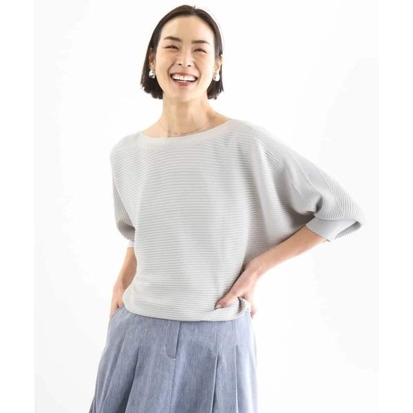 ニット セーター 「定番人気」ホールガーメント(R)ドルマンスリーブニット レディース