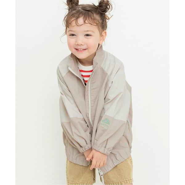 ブルゾン ジャンバー アウター 「撥水加工/セットアップ可」切替ウィンドブレーカー キッズ 子供服 ...
