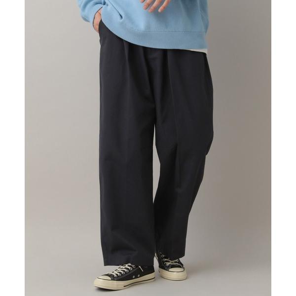 チノパン Tuck Chino Easy Wide Slacks/タックチノイージーワイドスラックス...