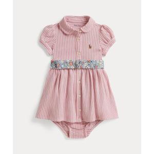 つつ　ラルフローレン　ベビー　ポロシャツ×スカート　セットアップ　90cm ☆RALPH LAUREN☆ラルフローレン ラッフル コットン ポロ ドレス