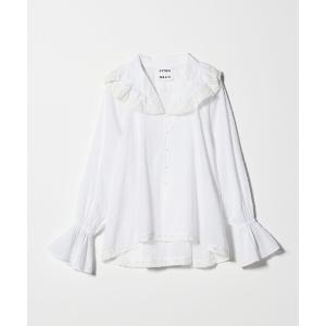 ブラウス シャツ 「CITEN」レースフリルブラウス レディース