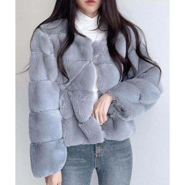 「by muni:r」 ジャケット FREE グレー レディース