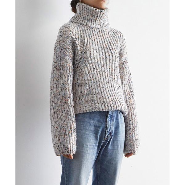 「TOPKAPI EFOLE」 タートルネックニット FREE オフホワイト レディース