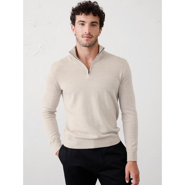 「BANANA REPUBLIC FACTORY STORE」 長袖ニット X-LARGE ナチュラ...