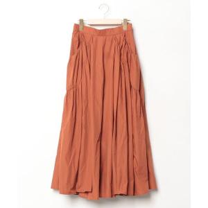 「titivate」 ロングスカート M ブラウン レディース