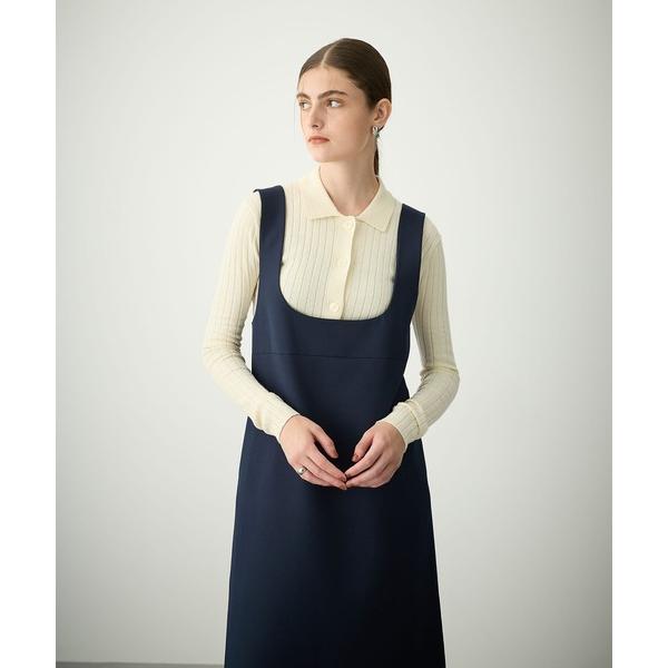 「N.O.R.C」 ニットカーディガン フリー オフホワイト レディース